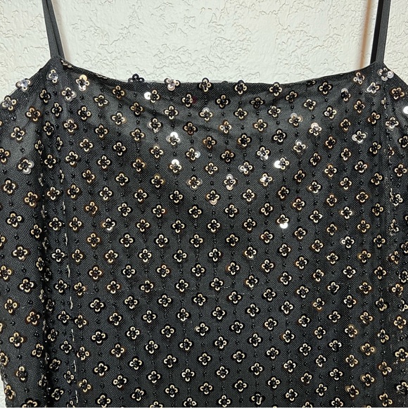 NWT $159 Gianni Bini Size 2 Willow Mesh Dress - Picture 6 of 8